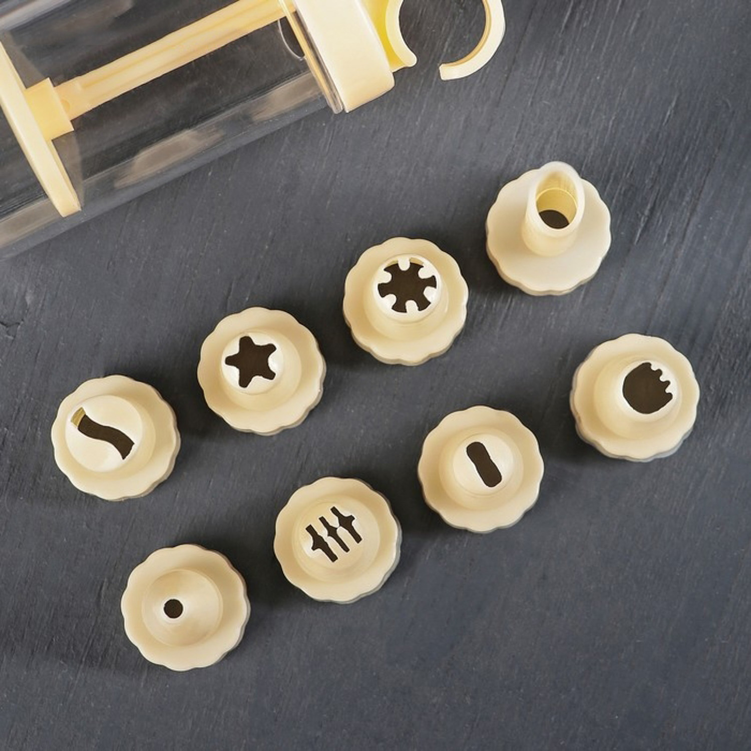 яяяШприц кондитерский “Cластена”  8 насадок 17х5х5 см 3619086