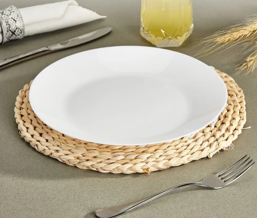 Тарелка стекло Luminarc "Arcоpal Zelie" мелк. d25см Белый V7140 *12 Тарелка стекло Luminarc "Arcоpal Zelie" мелк. d25см Белый V7140 *12