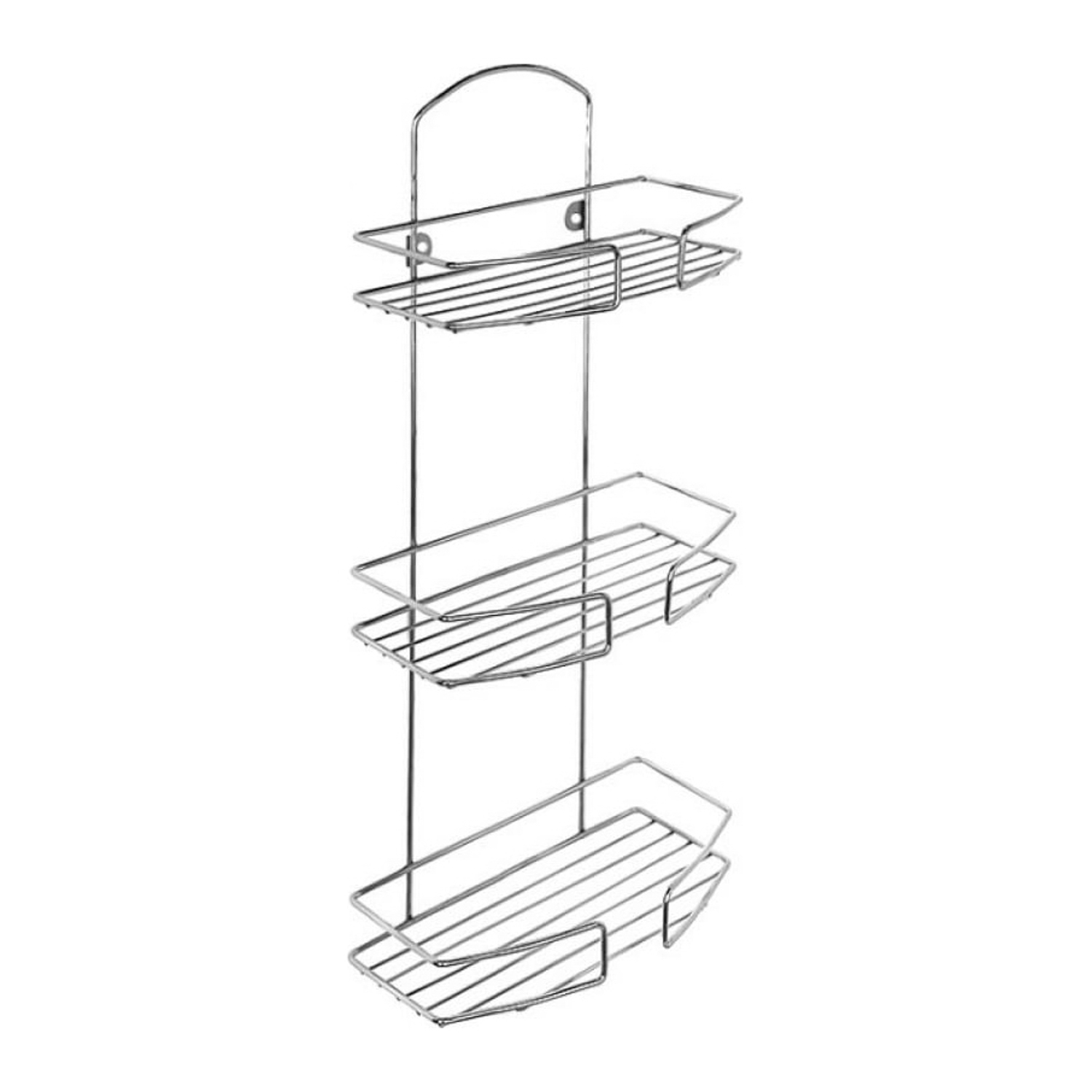 Полка трехъярусная прямая, проволока стальная, 13, Milardo, 013W030M44