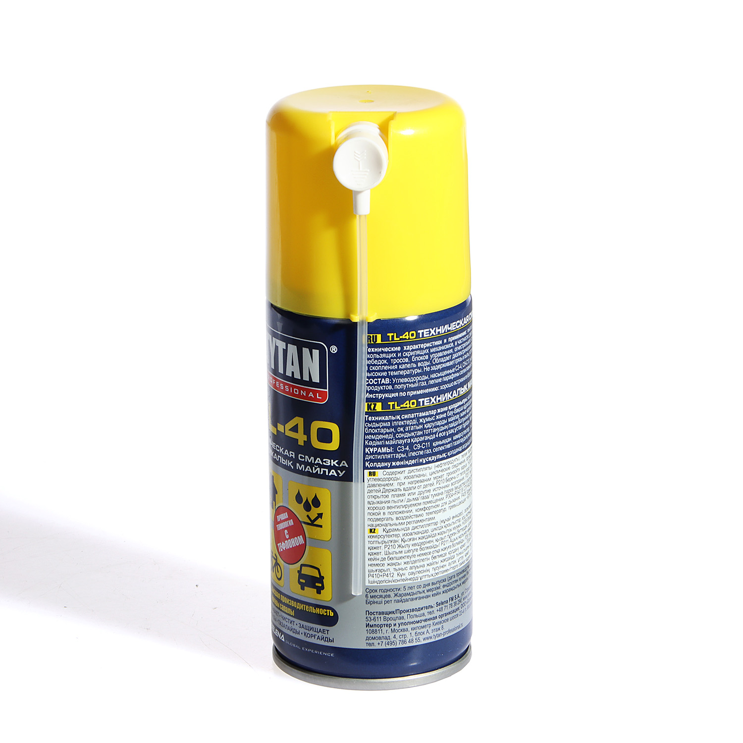 Смазка универсальная аэрозоль  "TYTAN TL-40" 150мл 15900  *1/12