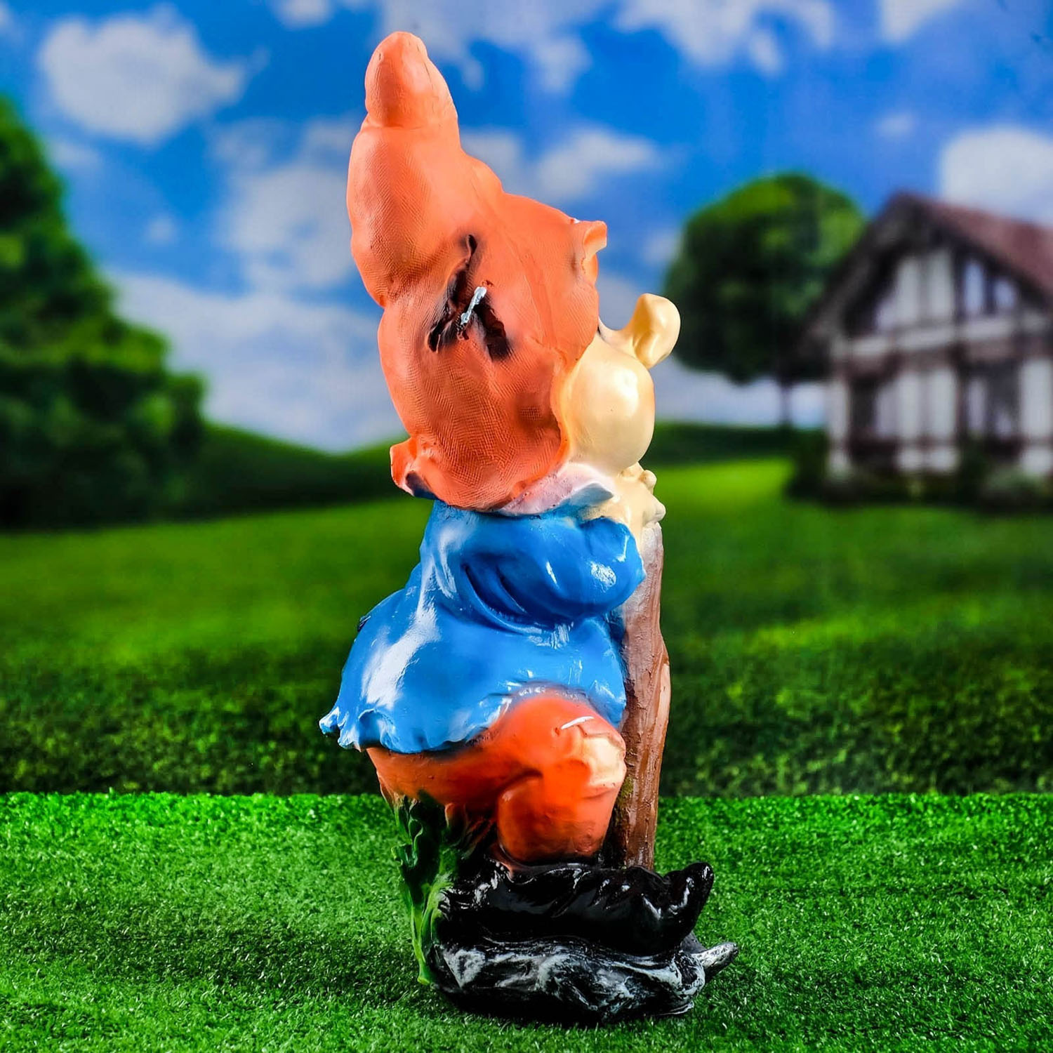 Садовая фигура "Гном с мотыгой" 48см   4074847