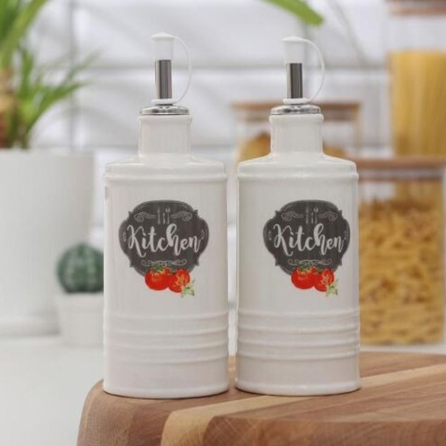 Набор для соусов и масел 2 шт "Гурман" 200 мл 13х6,8х15,7 см 4826269 Набор для соусов и масел 2 шт "Гурман" 200 мл 13х6,8х15,7 см 4826269