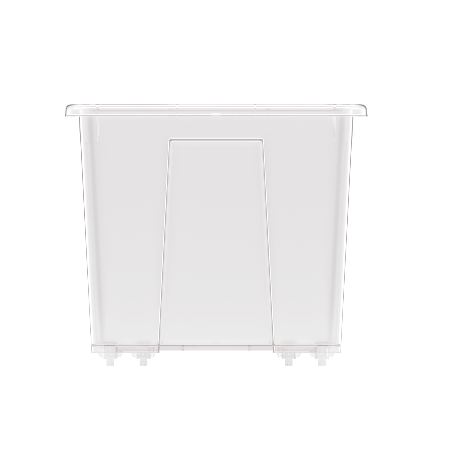 Контейнер д/хранения пластм.60л 590х420х360мм, на колесах М8618 (ЗПИ "Альтернатива") *1/3