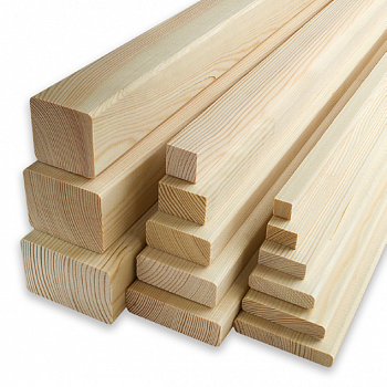 Брусок 11х19х2200 мм, Арелан, строганый, сращенный, сорт AB