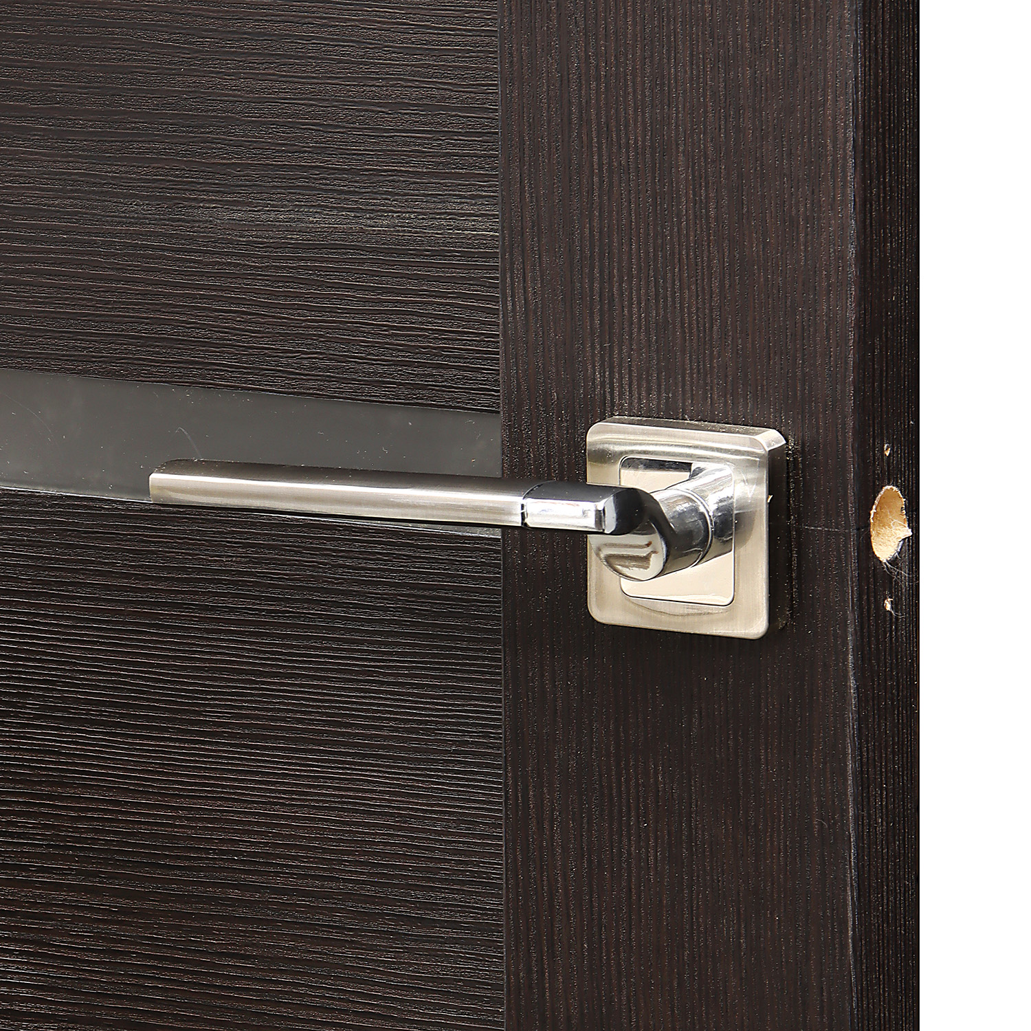 Дверь межкомнатная остеклённая ЦАРГИ ПВХ COMFORT-2 Венге 3D 600мм BROZEX-WOOD *1