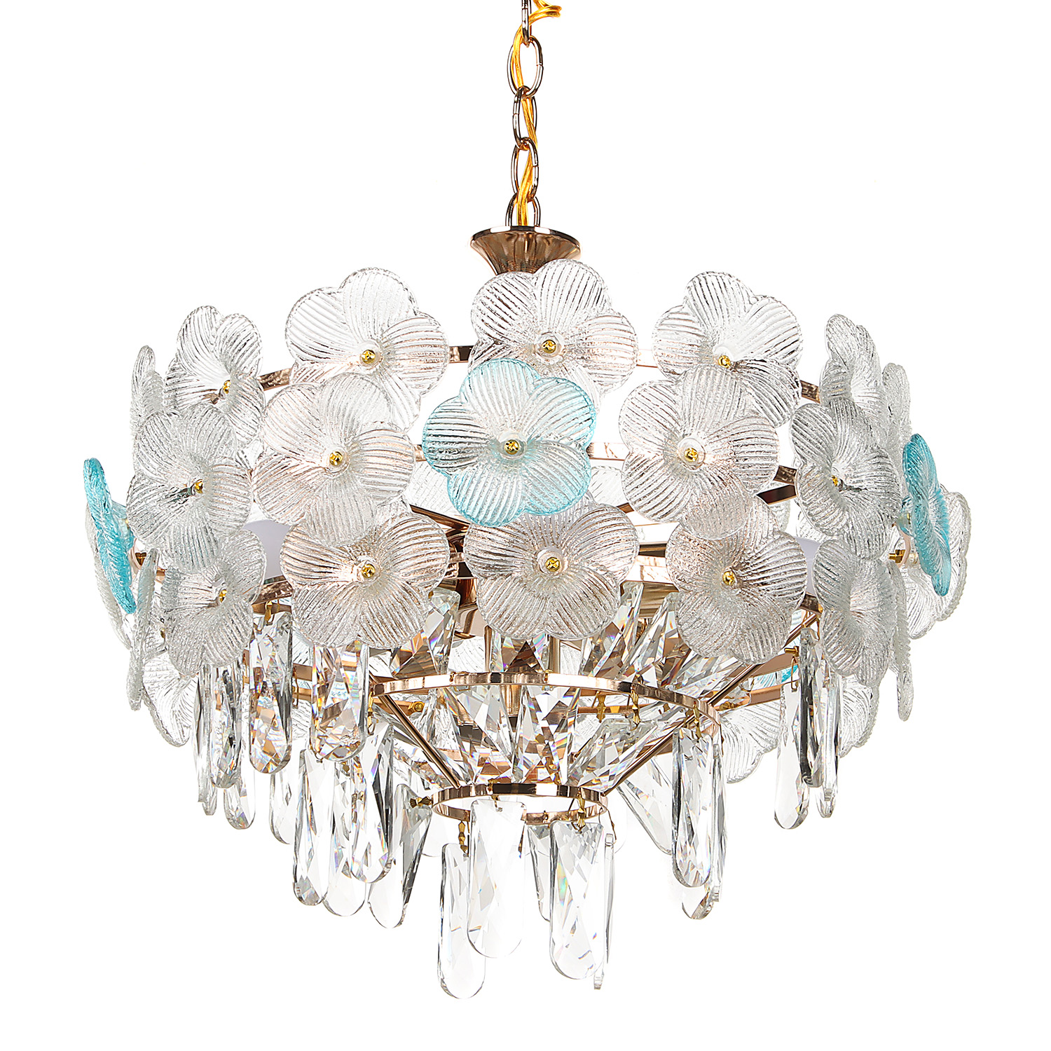 Светильник потолочный E2560/6 FGD 6*40W E27 220V (d-420; h-600)  VERNER LIGHTING *1