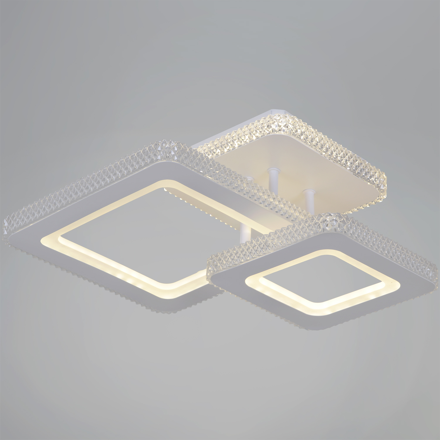 Светильник потолочный светодиодный 33062-0.3-1+1A LED 58W 3000-6500К ПДУ+диммер S=10м2    *1