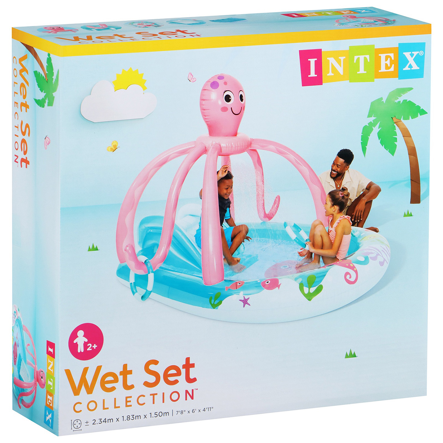 Игровой центр «Розовый осьминожка» 234 х 183 х 150 см 56138NP  10060418