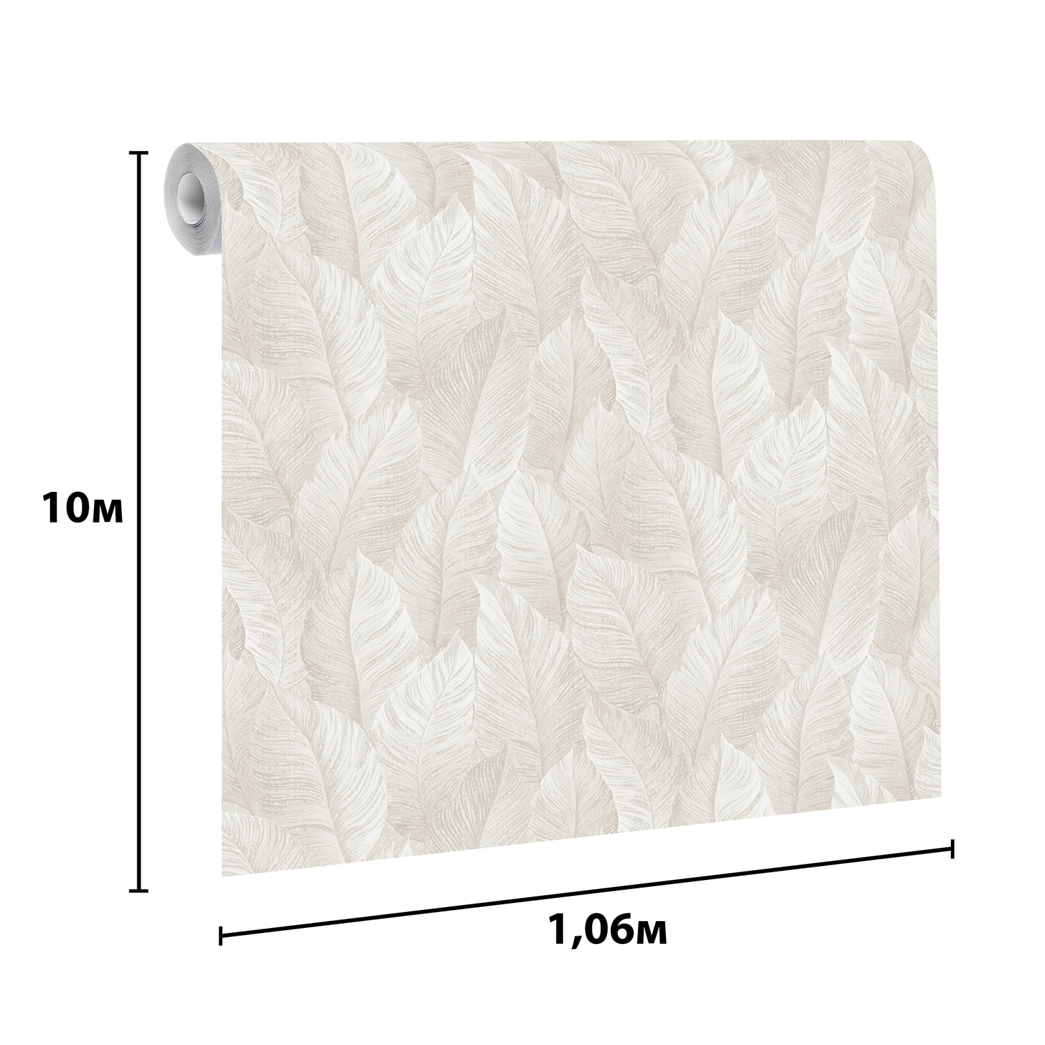 Обои  флиз. "Эрисманн" Samui (беж.) 60722-03  10.05х1.06м *6