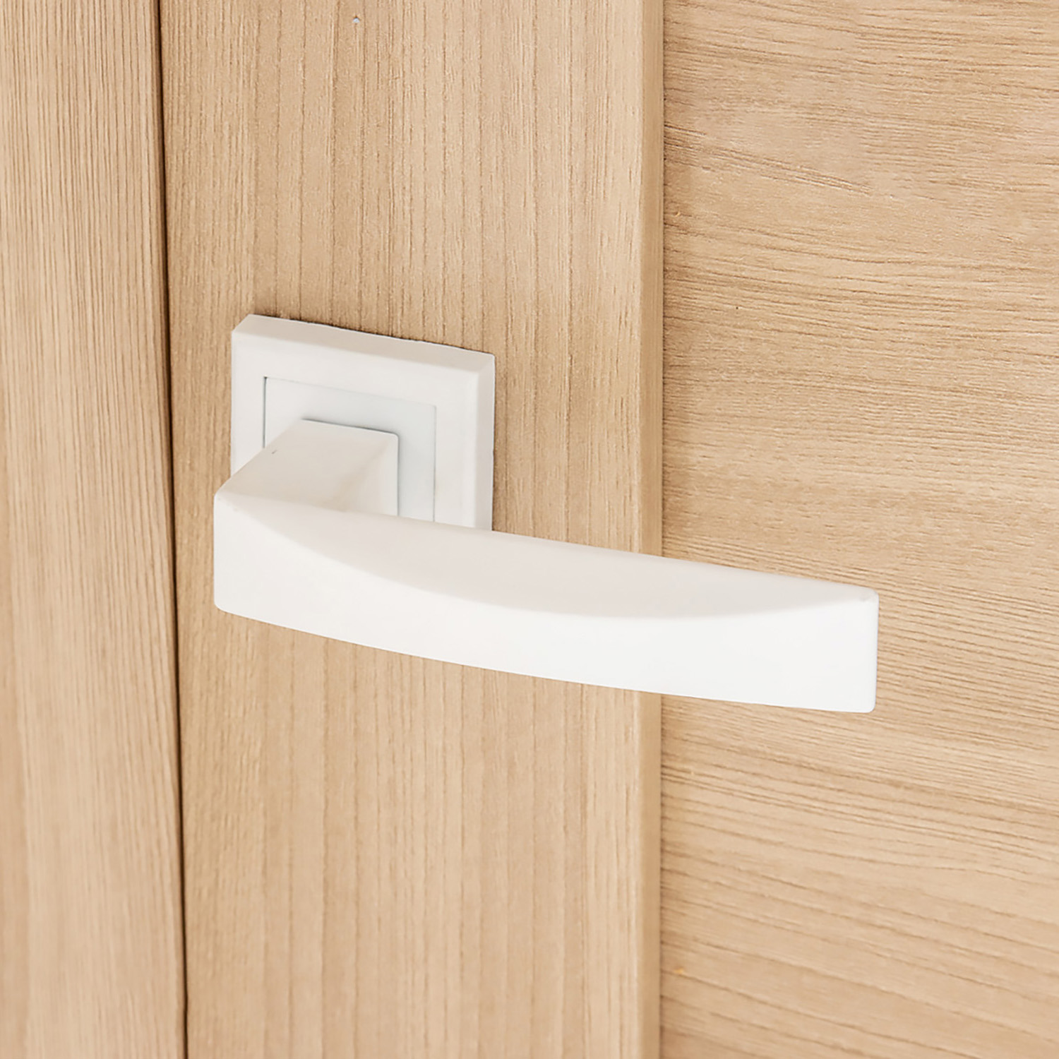 Ручка раздельная Фабрика Замков STRIA WW, белый