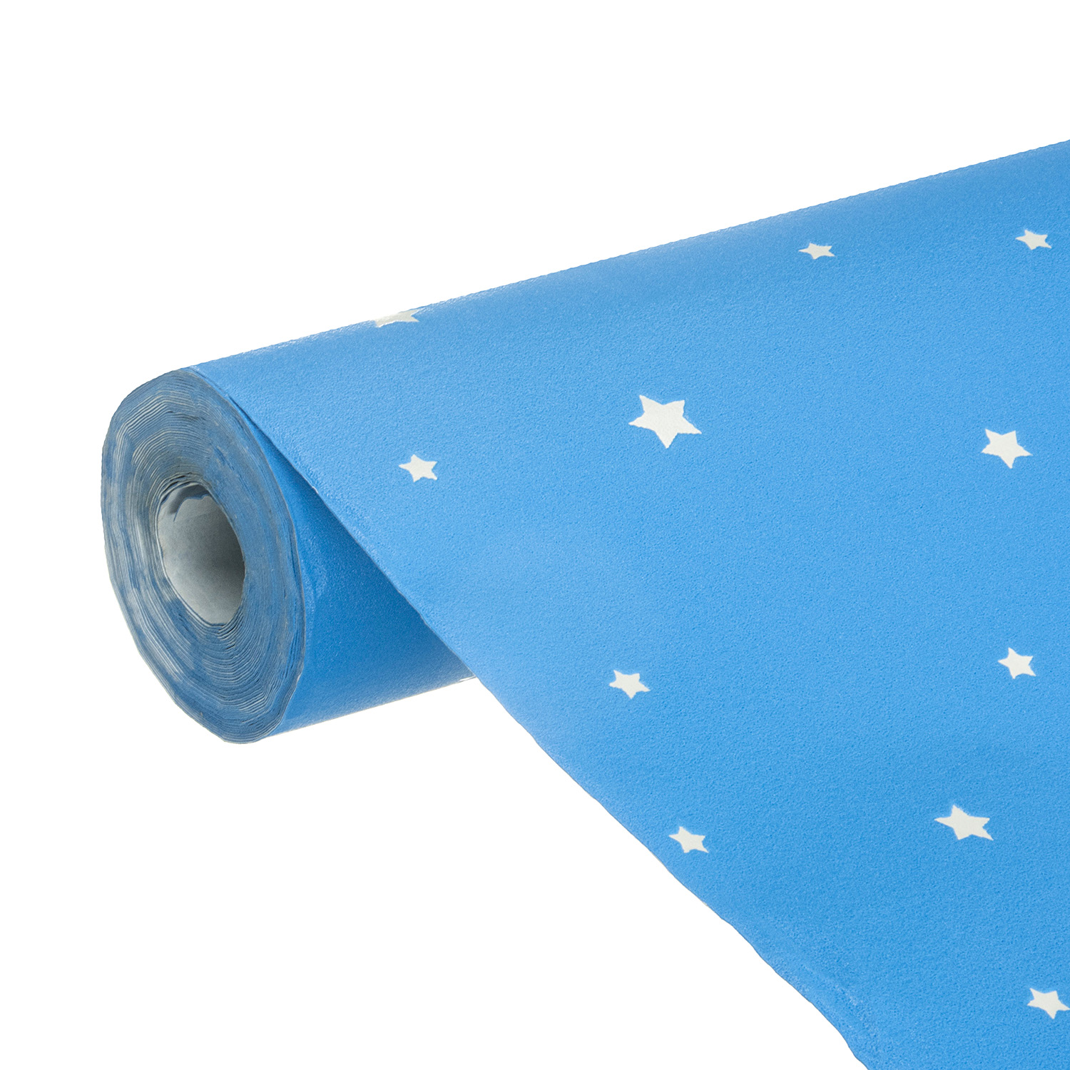 яяяОбои флиз Авангард 1,06*10м 11-251-01 звезды синий  *1/9