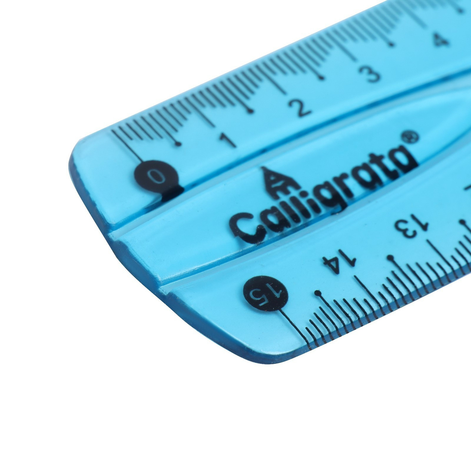 Линейка гибкая силиконовая 15см флюо МИКС 1302051 Линейка гибкая силиконовая 15см флюо МИКС 1302051