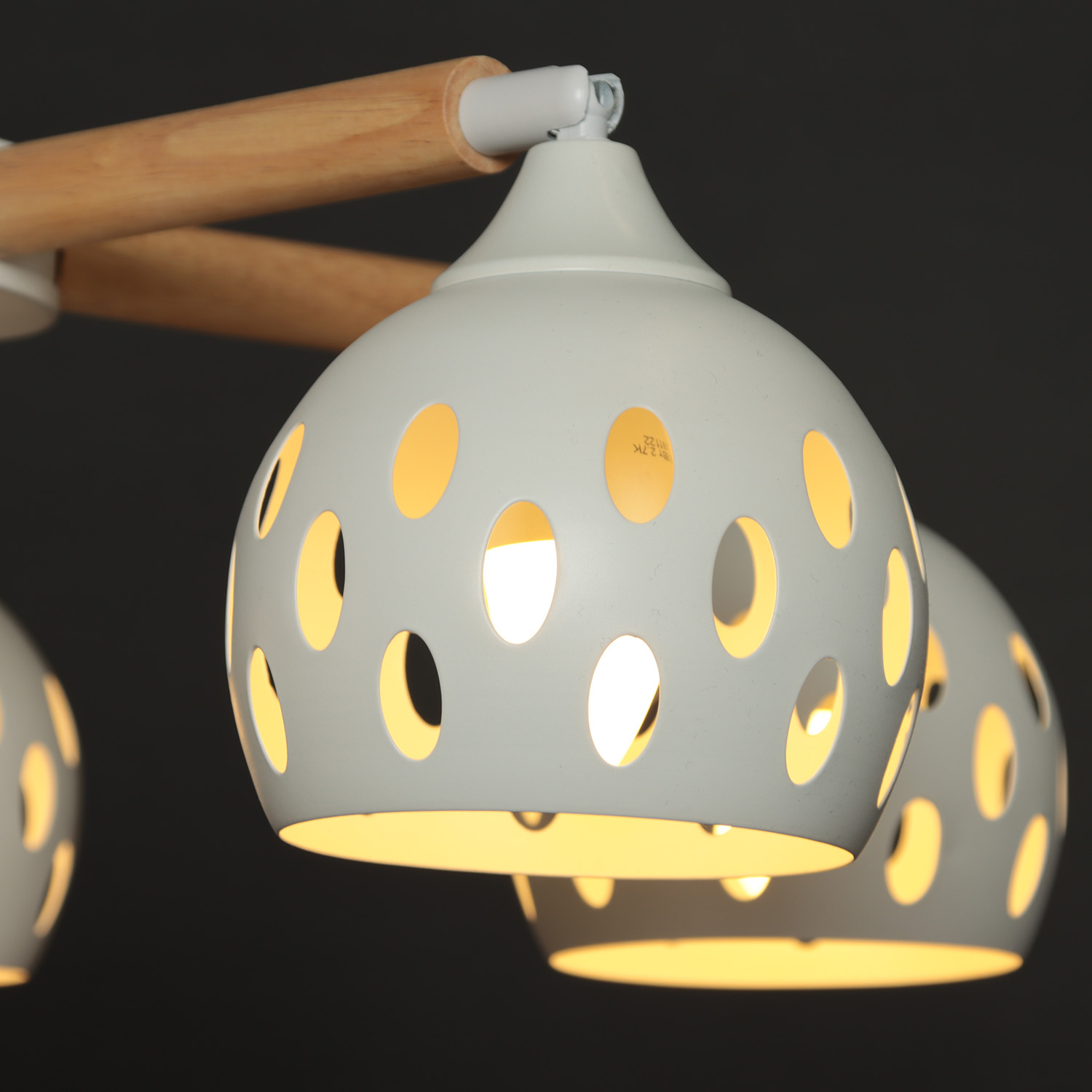 Люстра N4369/5WT 5*40W  E27 (d-700; h-300)  VERNER LIGHTING *1