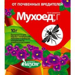 Средство от почвенных мушек МУХОЕД 25г (Август) *10/150