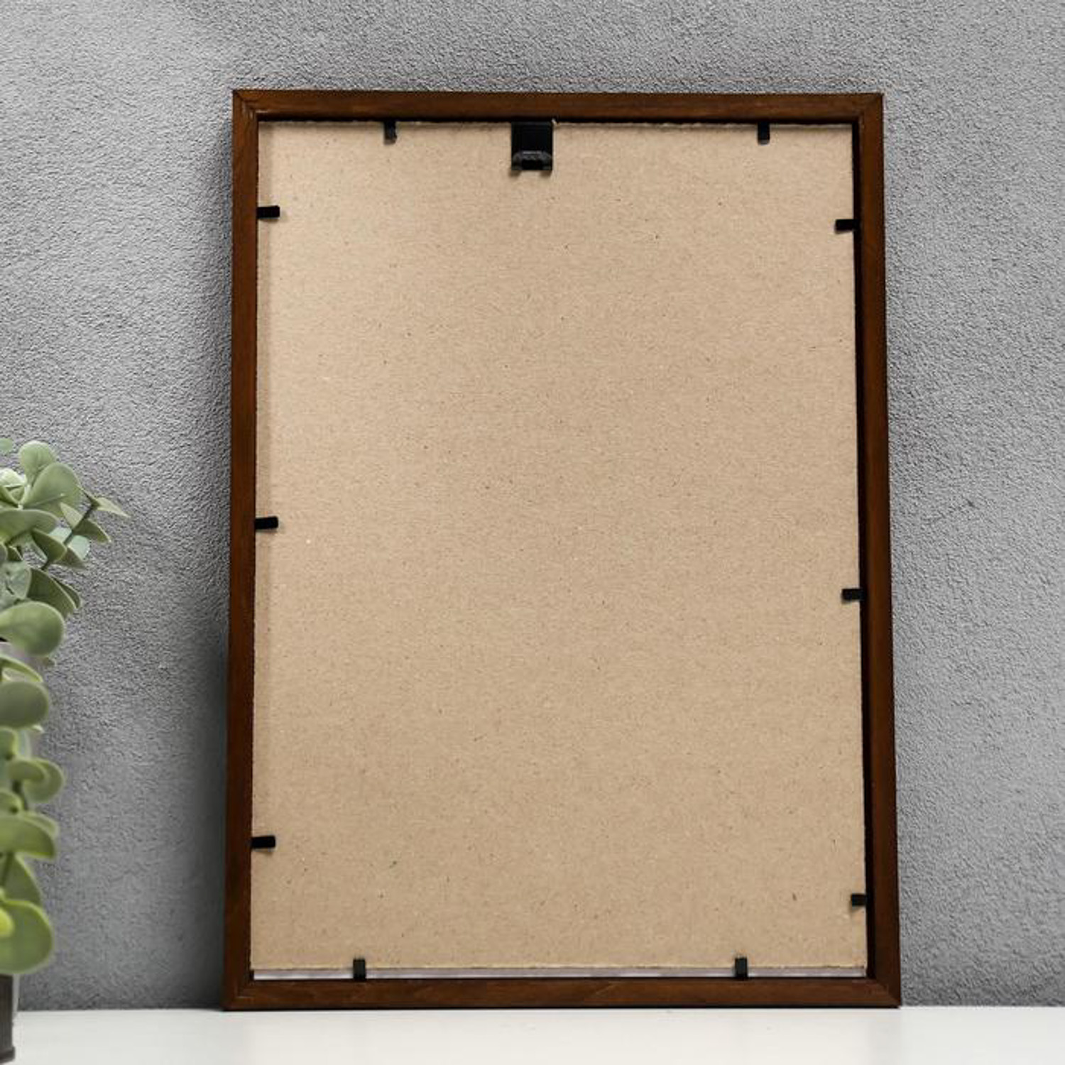 Фоторамка дерево 21х30 см, орех 4372287