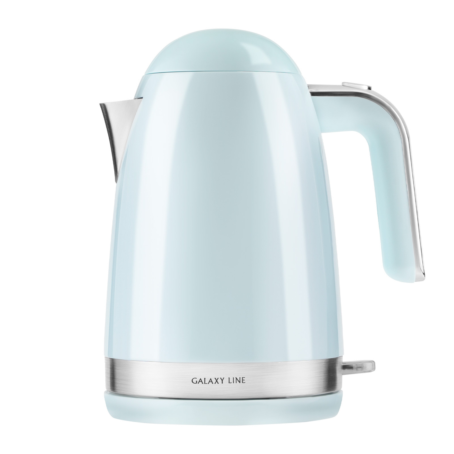 Чайник эл. нерж/пластик 1,7л 2200Вт GALAXY LINE GL 0332 НЕБЕСНЫЙ двойная стенка *1/6