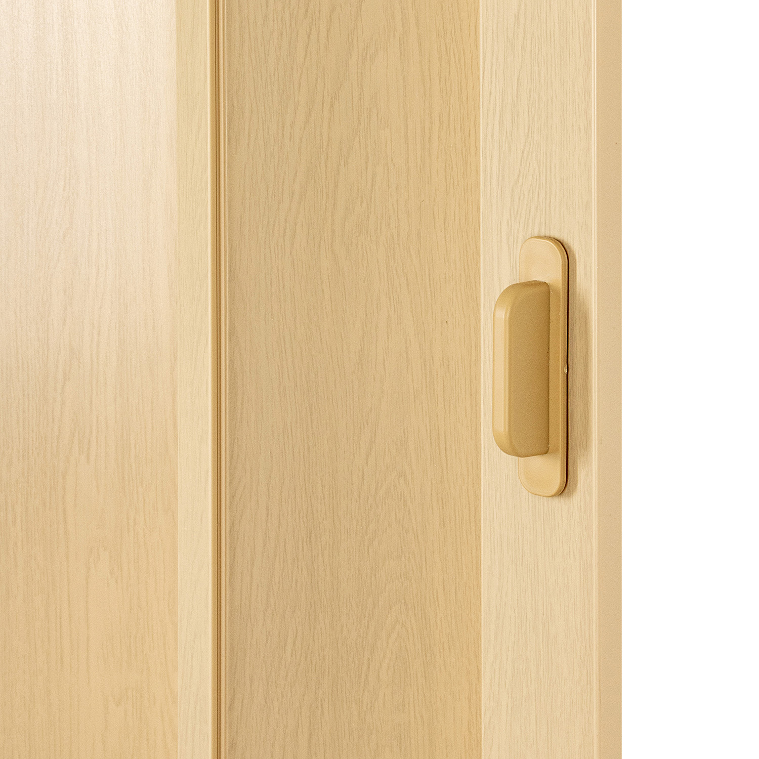 Дверь раздвижная 2050х840 мм РСП, пластик, дуб беленый