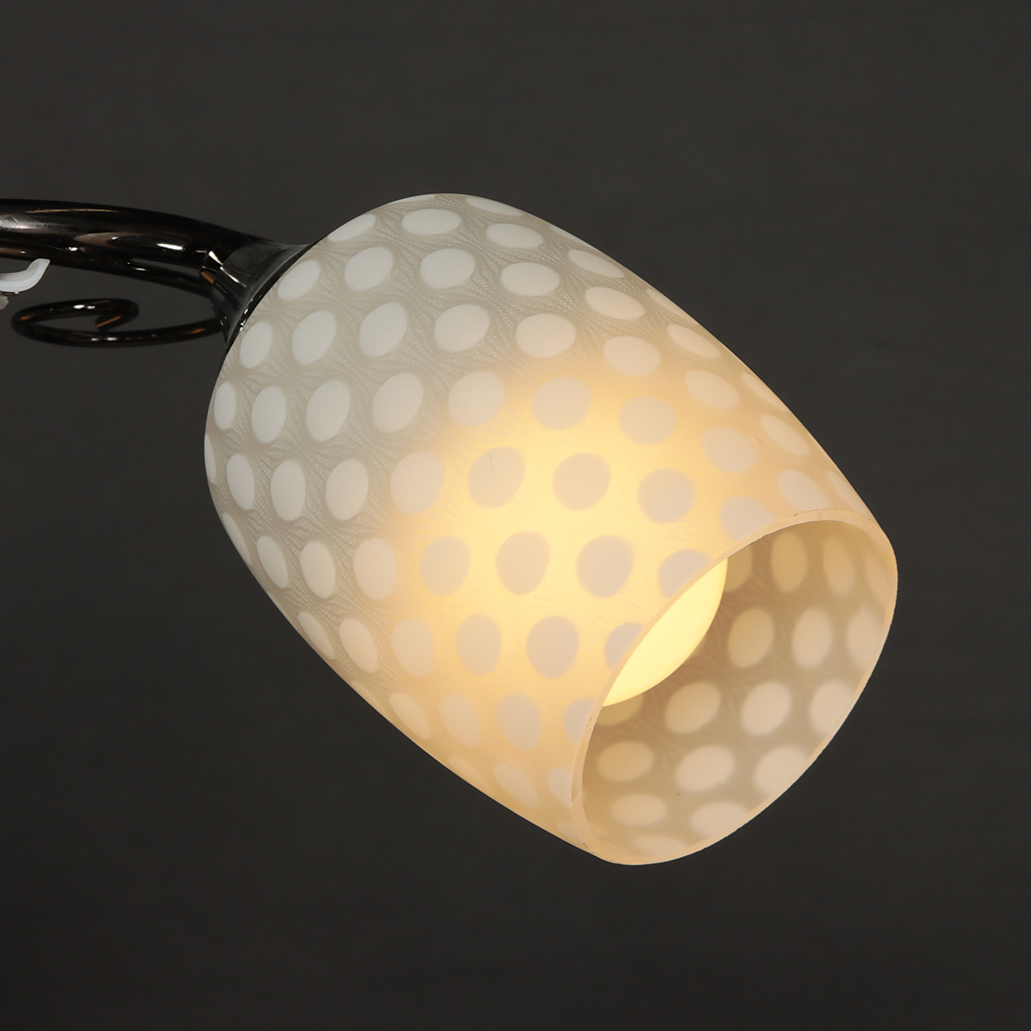 Люстра Verner Lighting А2455/3, 40 Вт, Е27, 3 лампы, черный/хром