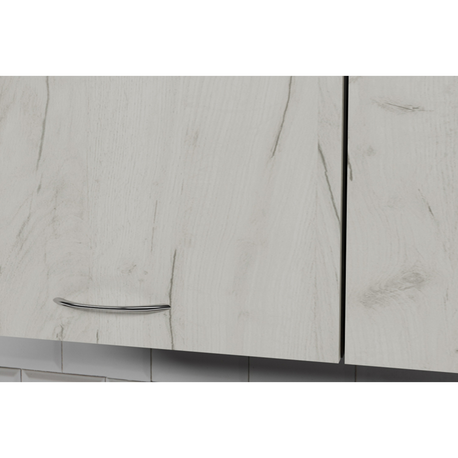 Кухонный гарнитур ГЕРДА Лоретта мега 2.5 м, дуб грей / дуглас темный