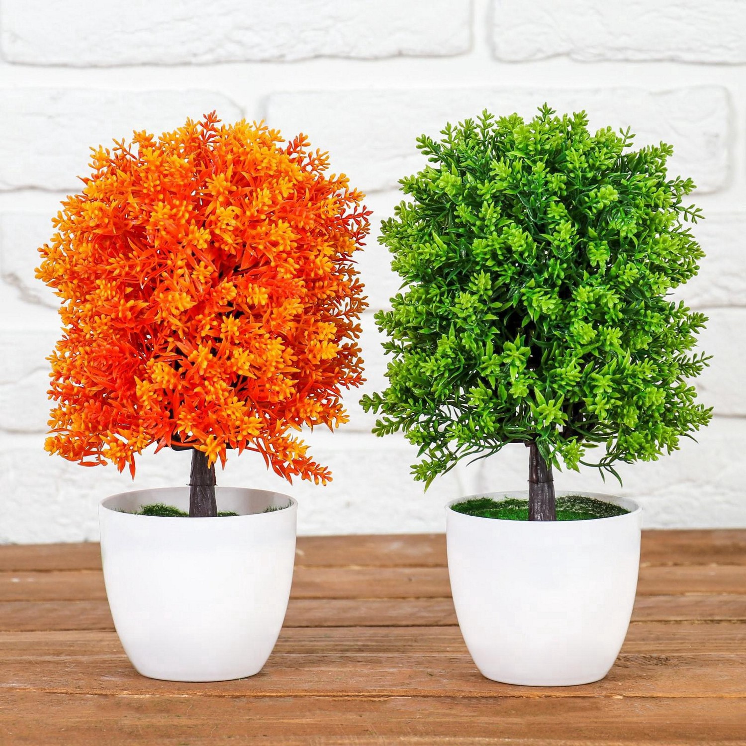 Бонсай "Пышное деревце с цветами" 12*25 см, микс  3792278