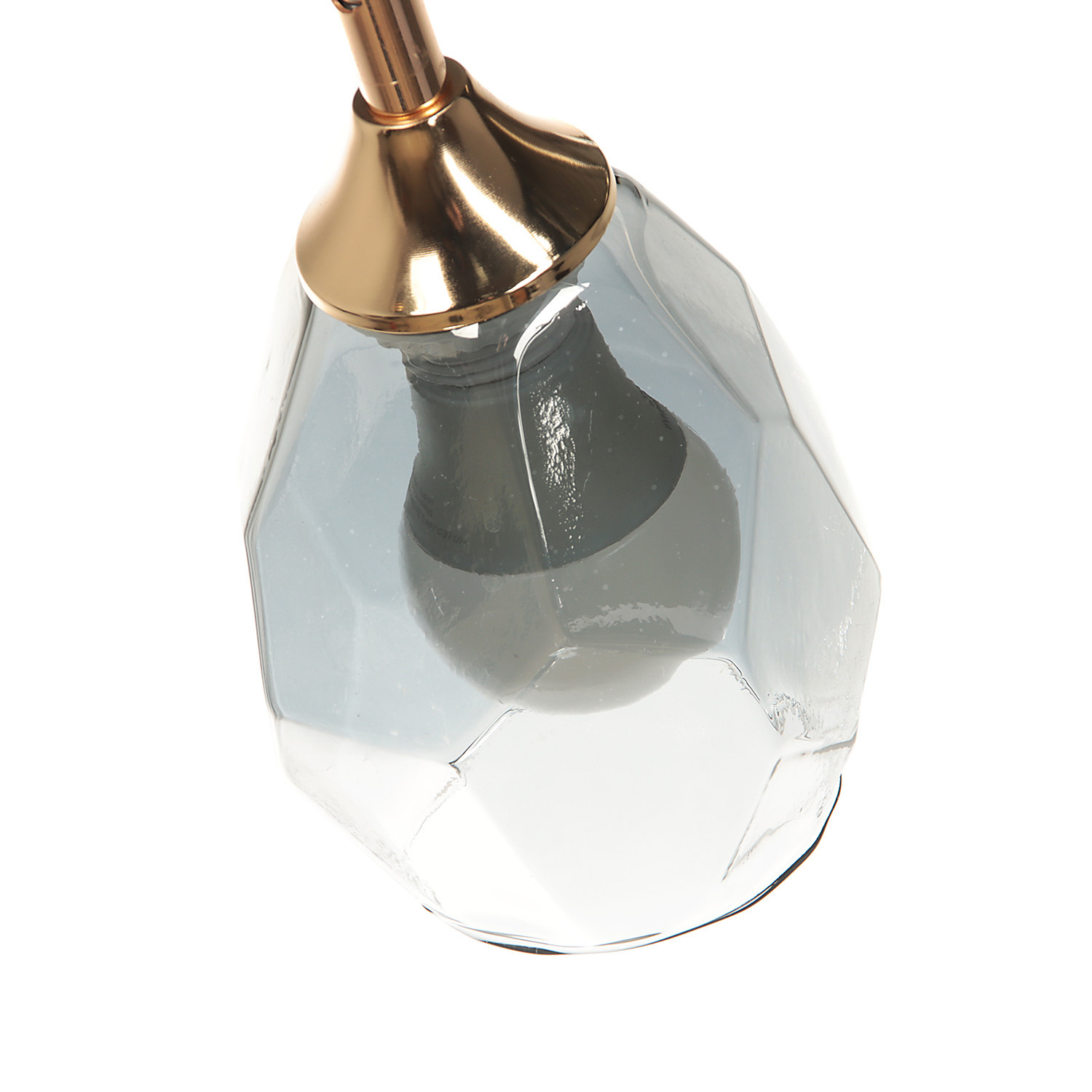 Люстра N4202/2 COFFEE+FGD 2*40W E27 (L=600; w-600; h-230) VERNER LIGHTING *1