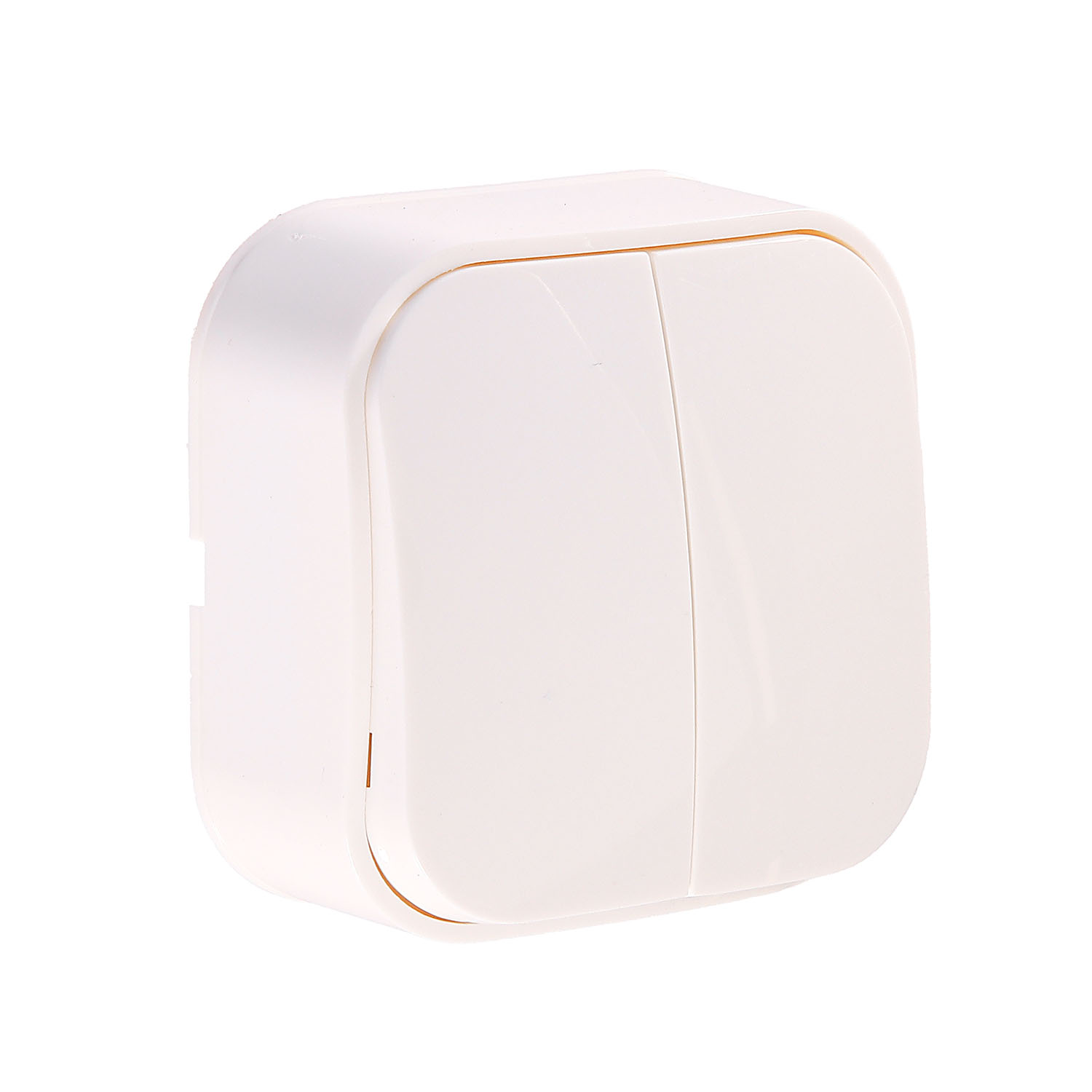 Выключатель "IONICH" ОП 2кл. белый IP20 1413 *10/200