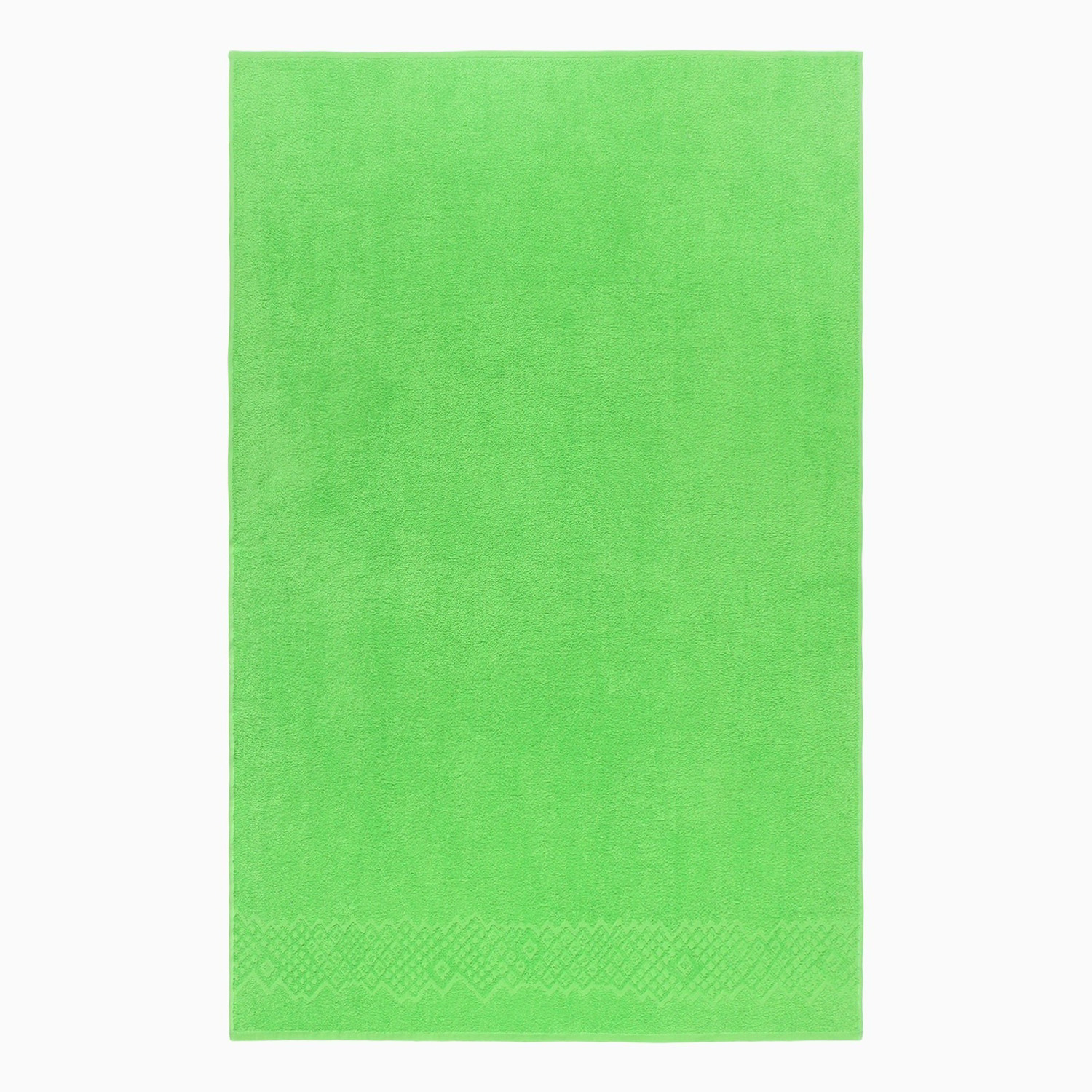Полотенце махровое Flashlights, 50х90 см, 305 г/м², зеленый