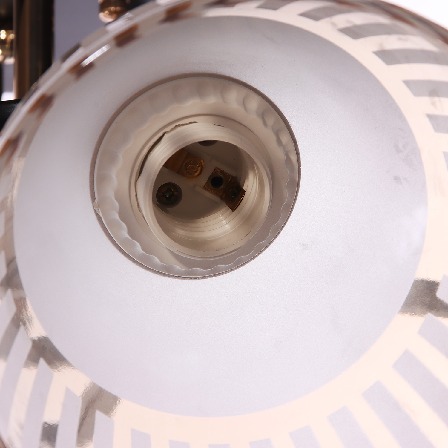 Люстра A3938/4 FGD+ВК Е27 4*40Вт ( h=250; d=640)  S=16м2 VERNER LIGHTING *1 Люстра A3938/4 FGD+ВК Е27 4*40Вт ( h=250; d=640)  S=16м2 VERNER LIGHTING *1