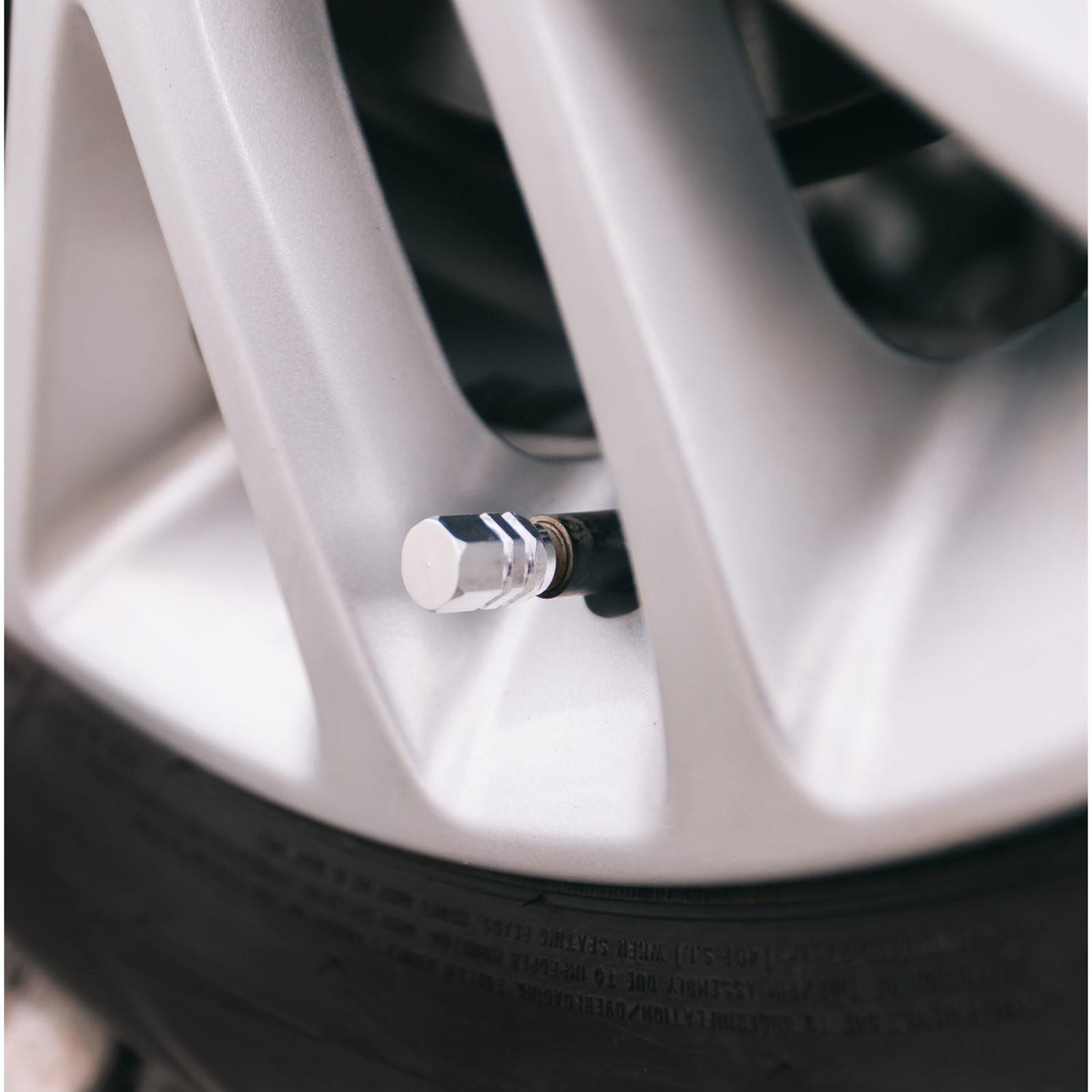 яяяКолпачок на вентиль Torso, хром, набор 4 шт 863714