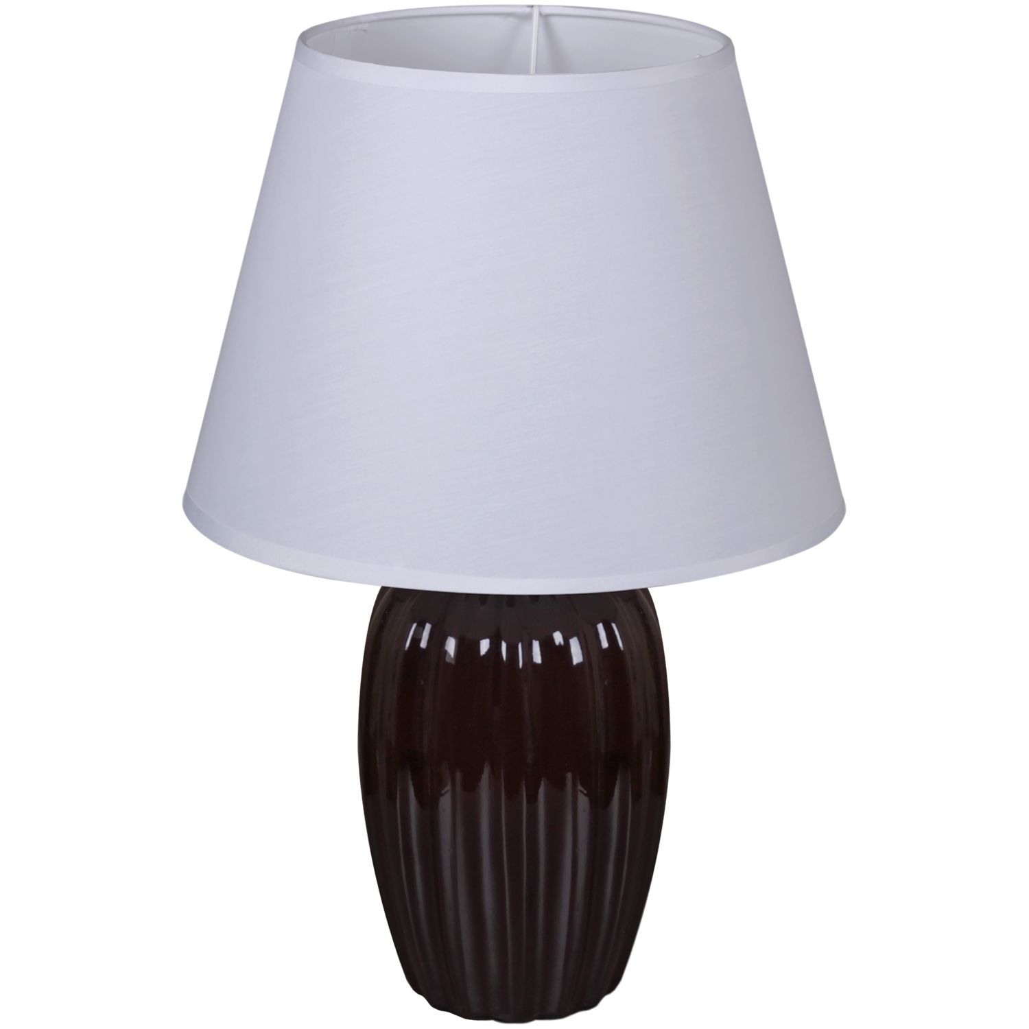 Лампа настольная 98065-0.7-01 Е14 40Вт (керамика+абажур)  *1/12