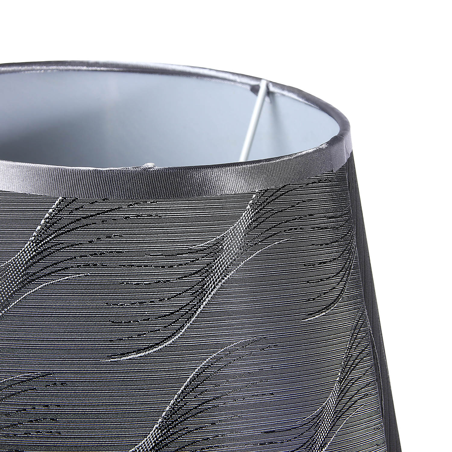 Лампа настольная 01904-0.7-01 GY SL Е14 40Вт (керамика+абажур) *1