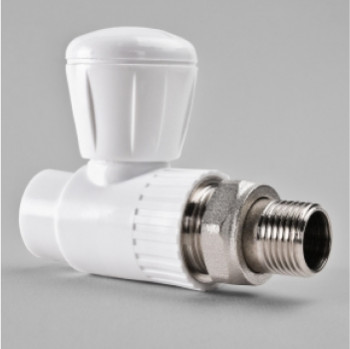 Кран шаровый PPRC д/радиаторов НР Ø 25-3/4" прямой *1/20