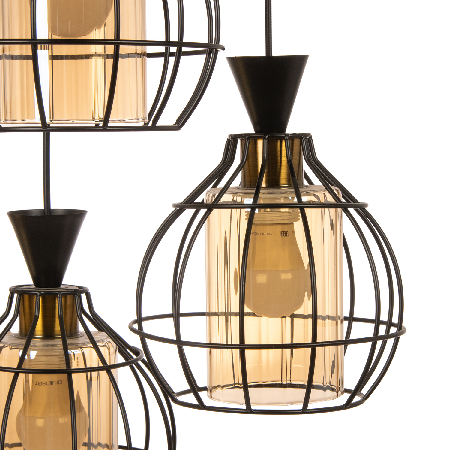 Люстра 03263-0.4-03 BK Е27 60Вт S=18м2  *1