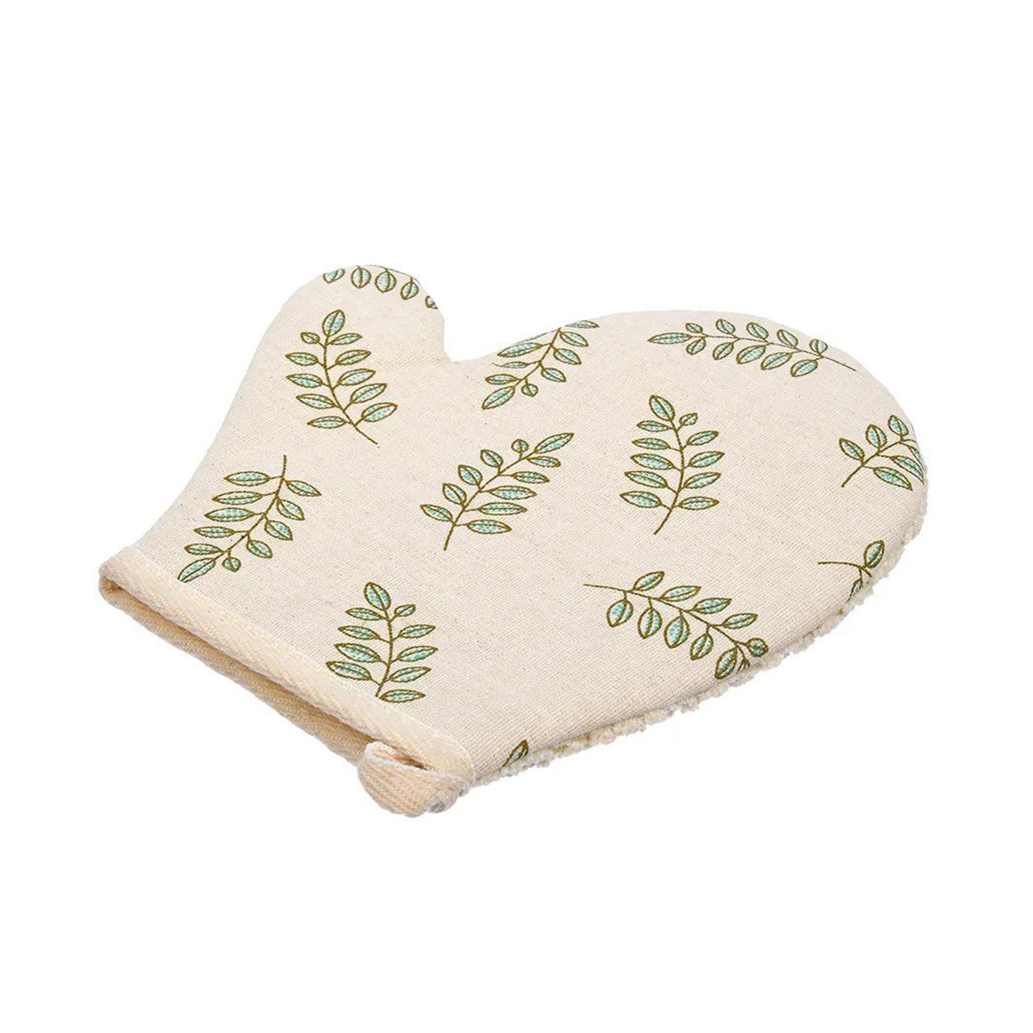 Мочалка с принтом "Листья", варежка 18*21 см "Банные штучки" Мочалка с принтом "Листья", варежка 18*21 см "Банные штучки"