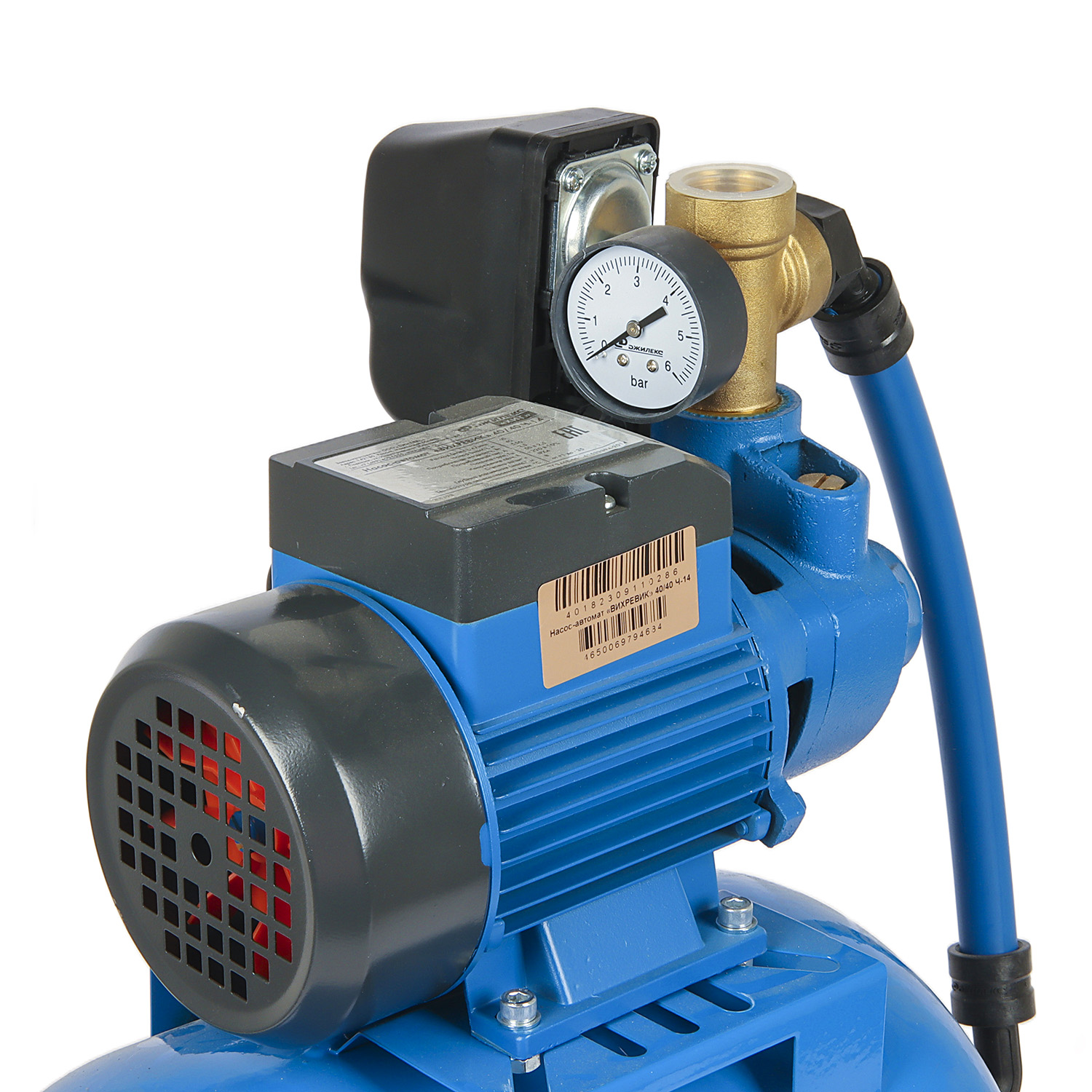 Насосная станция 550Вт 4000л/час высота подъёма 40м корпус нержав. ДЖИЛЕКС арт.4018 *1