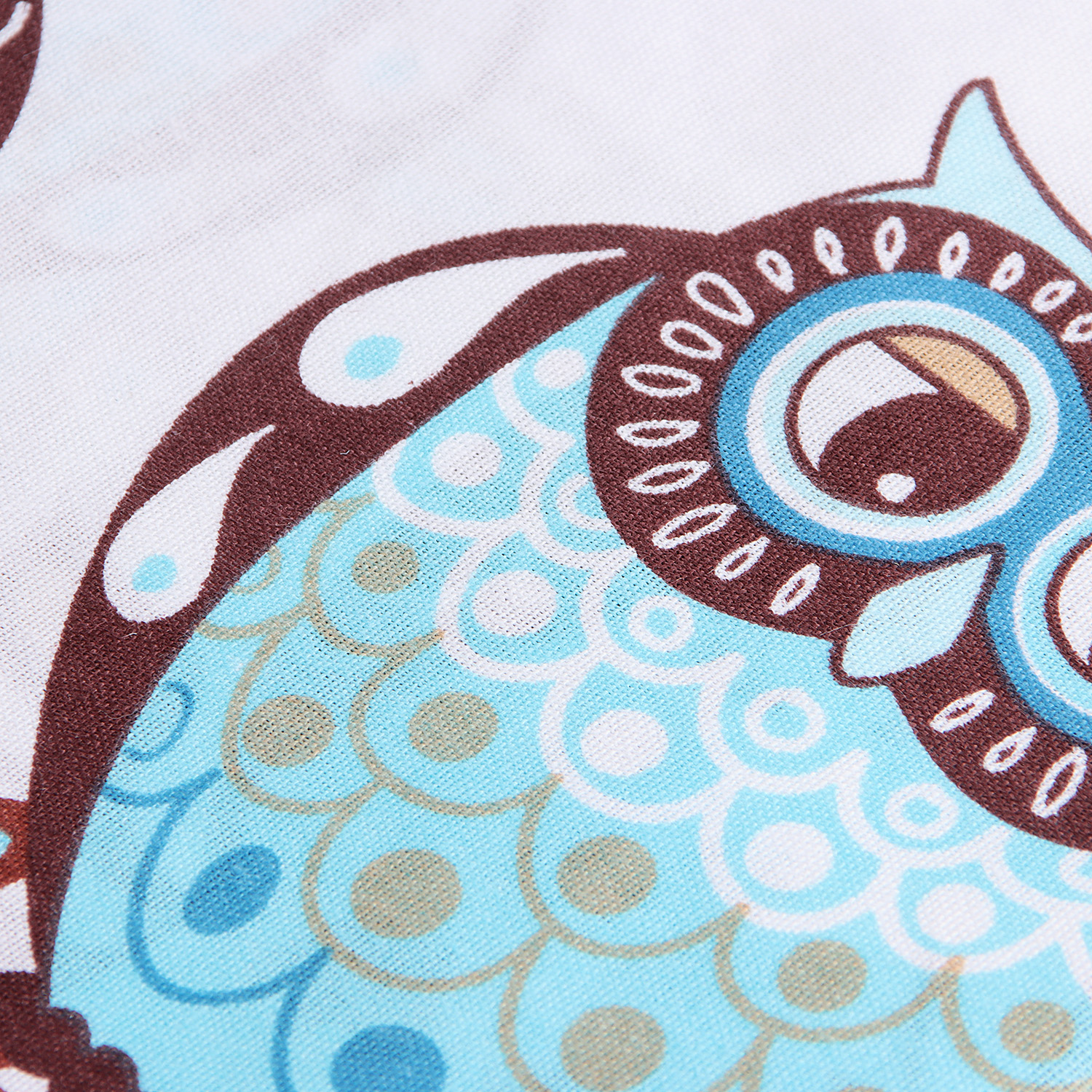 Постельное белье евро бязь Василиса 7184/1 Совушки нав70*70,пр200*220