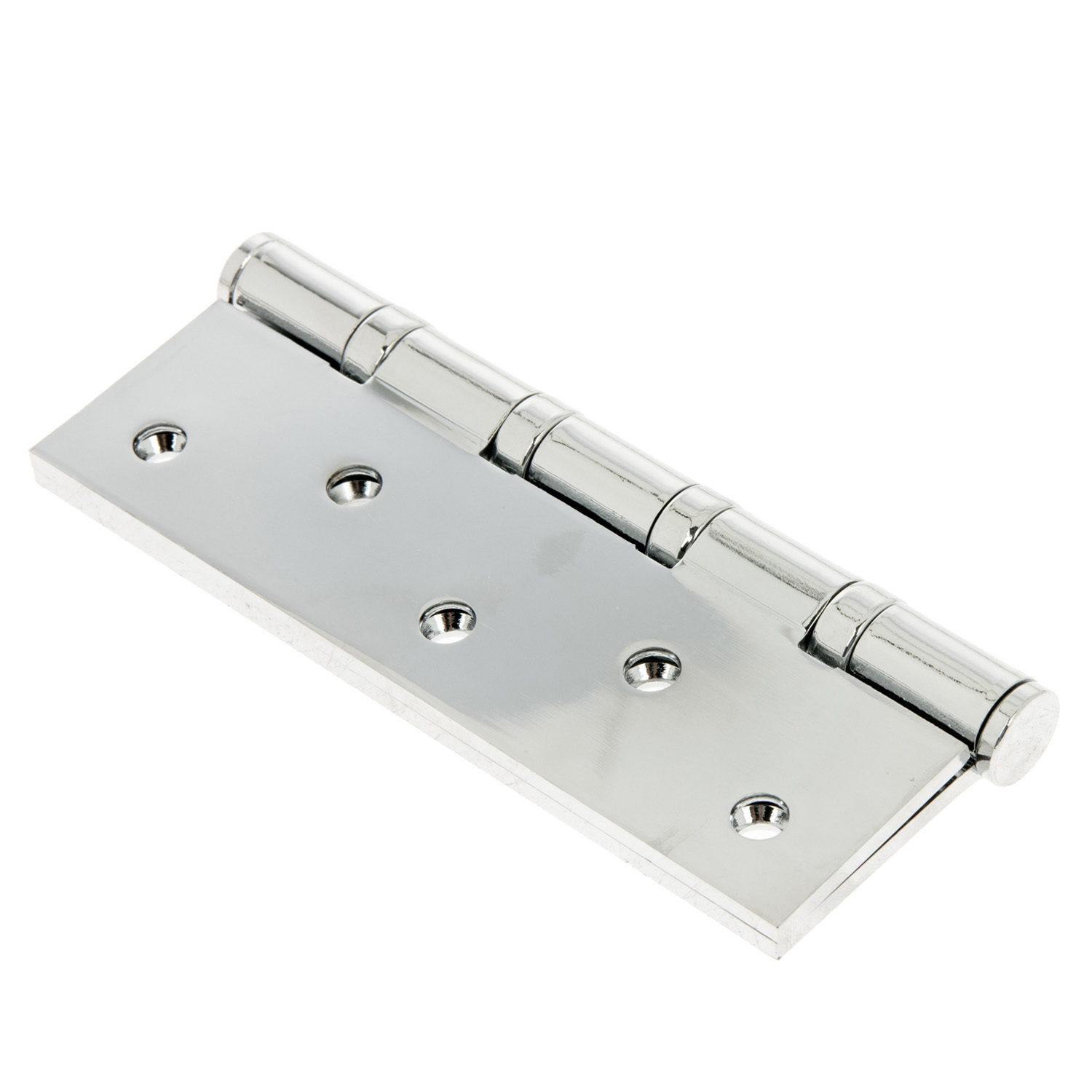 Петля универсальная 120*80*3мм ХРОМ CR (комплект 2шт.) АПЕКС *1/5/50