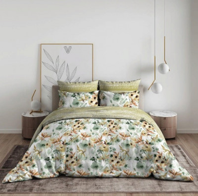 Постельное белье евро бязь Василиса 123671 Flaurel нав70*70,пр200*220 *15