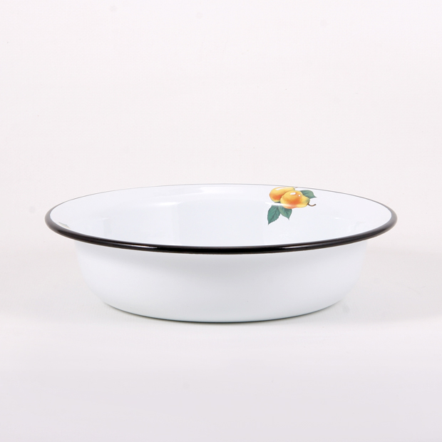 Миска эмалированная 2,0л d260мм с Деколью С-0310/5 *1/10