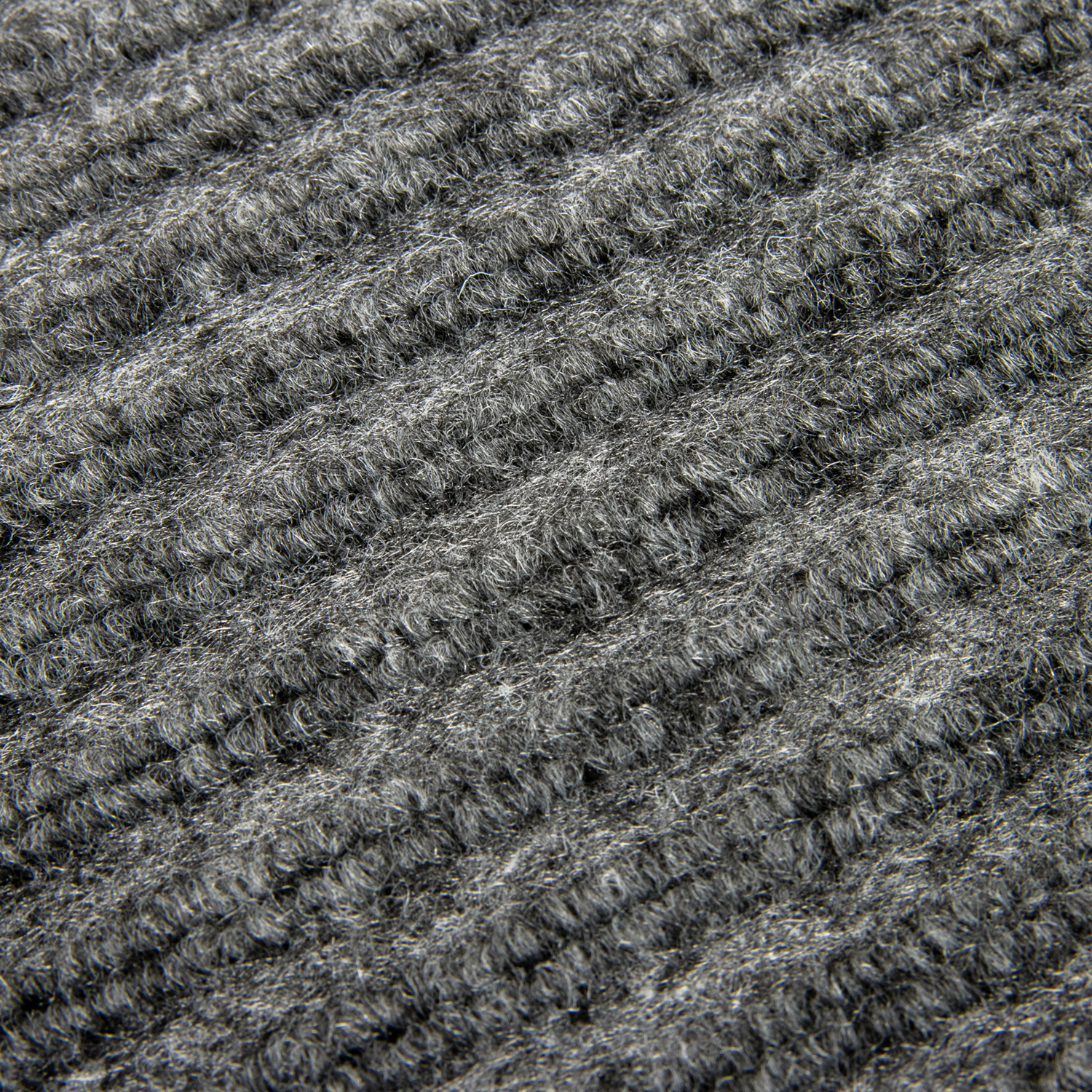 Коврик влаговпитывающий 50*80 см ребристый серый "KOVROFF" (арт.20202) *1/10 (ДЖ404)