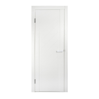 Дверное полотно глухое 2000х600х40 мм BROZEX-WOOD Estetica 305, дуб пломбир