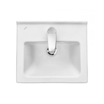 Умывальник ВИЗИТ 40 см белый с 1 отверстием Santeri (г.Воротынск) *1