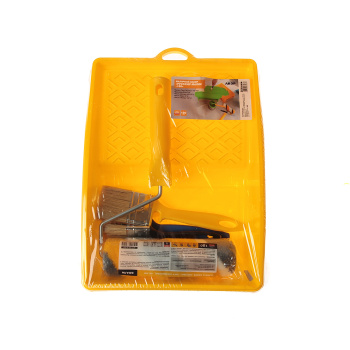 Набор малярный Акор «Русский маляр», кюветка, валик, кисти Набор малярный Акор «Русский маляр», кюветка, валик, кисти