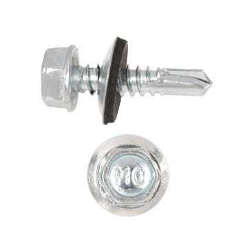 Саморезы кровельные BROZEX 6,3*25 цинк (3000шт) промтара к *1