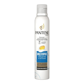 яяяБальзам-ополаскиватель PANTENE PRO-V Воздушная пенка Мицеллярное очищение и питание 180мл (P&G) *6