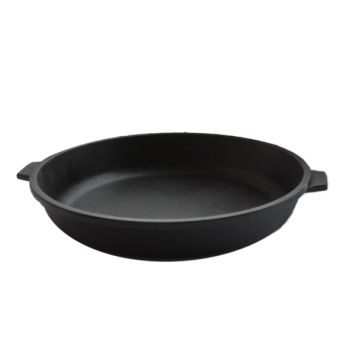 Сковорода чугунная d32см, выс.борта 5см, 2-е литые ручки у3250 "Камская посуда" *1/5