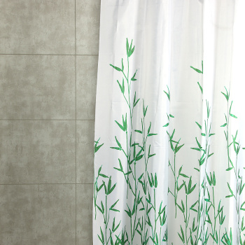 Штора для ванной V-line Тростник, 180х180 см, полиэстер, с кольцами