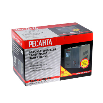 Стабилизатор напряжения АСН-10 000/1-Ц РЕСАНТА *1