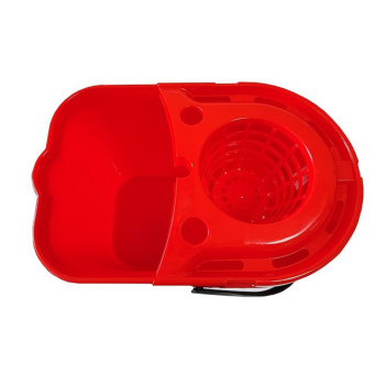 Ведро д/мытья пола пластм. 14л со вставкой для Отжима, прямоуголное ("МультиПласт") *1/10