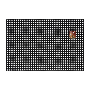 Коврик 100*150*2,2 см ячеистый, грязесборный "Профи" "VORTEX" (арт.20042) *1/2